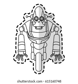 robot technology icon image 