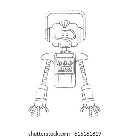 robot technology icon image 
