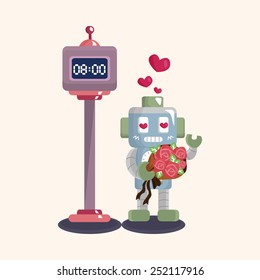 robot theme elements