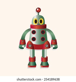 robot theme elements