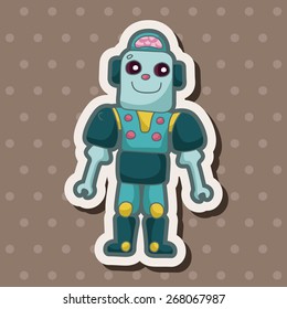 robot theme elements