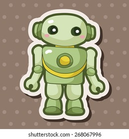 robot theme elements