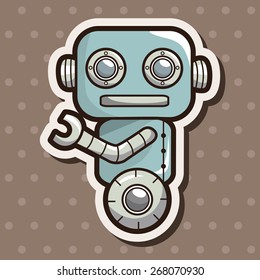 robot theme elements