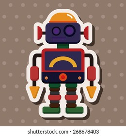 robot theme elements