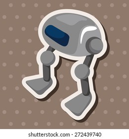 robot theme elements