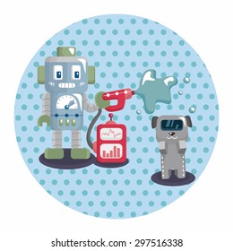 robot theme elements