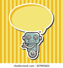 robot theme elements