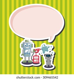 robot theme elements