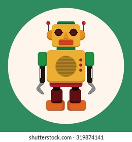 robot theme elements