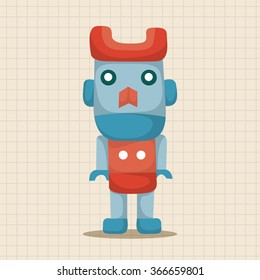 robot theme elements