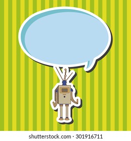robot theme elements vector,eps