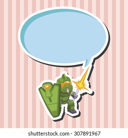 robot theme elements vector,eps