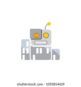 Robot Town Logo Icon Design