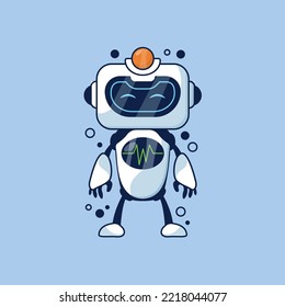 Vector de iIlustración de caracteres Robot Toy