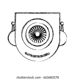 robot toy head