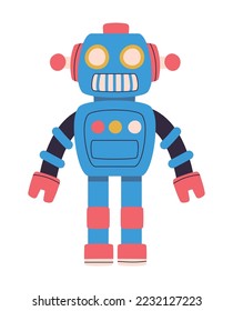 icono de juguete robot aislado