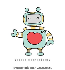 robot toy icon vector illustration 
