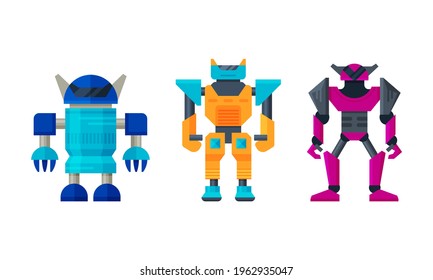 Robot Transformer as Automated Action Figure Toy with Shifting Parts Vector Set