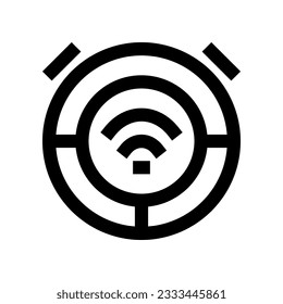 robot vacuum cleaner icon for your website, mobile, presentation, and logo design.
