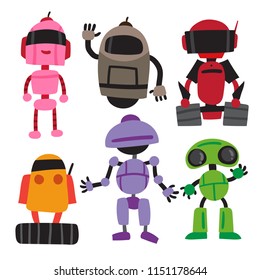 robot vector collection design
