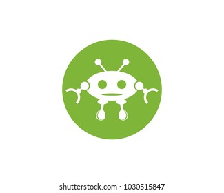 Robot vector icon