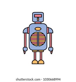 Robot vector icon
