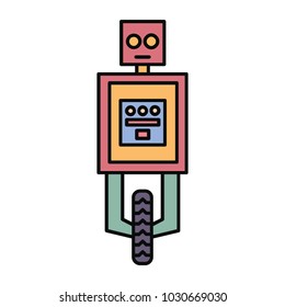 Robot vector icon