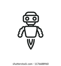 robot vector icon