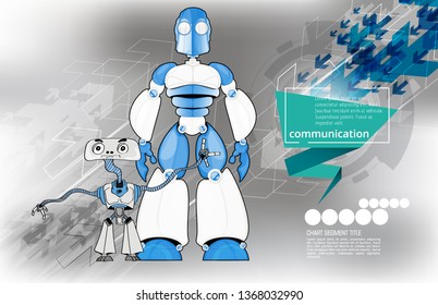 Robot, vector illustration