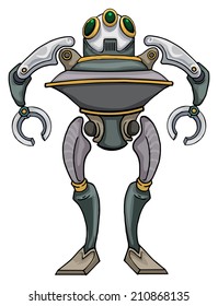 Robot, vector illustration