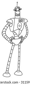 Robot vector illustration