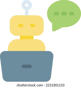 robot  Vector illustration on a transparent background. Premium quality symmbols. Line Color vector icons for concept and graphic design.