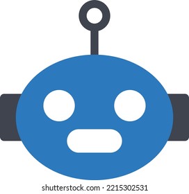 robot Vector illustration on a transparent background. Premium quality symmbols. Glyphs vector icons for concept and graphic design. 
