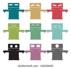 Robot vector set
