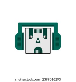 robot vector with the use of rectangles