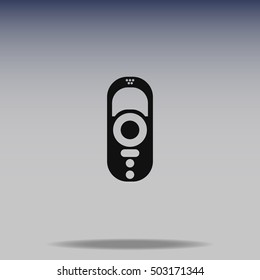 Robot window cleaner vector icon