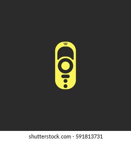 Robot window cleaner vector  icon.
