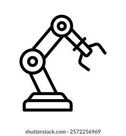 A robotic arm in action, symbolizing automated manufacturing and industrial