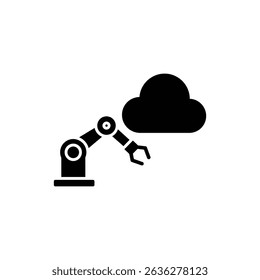 Robotic Arm Connected to Cloud Technology for Smart Automation