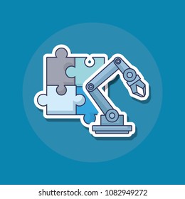 robotic arm icon