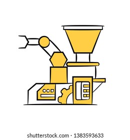 robotic arm and industrial machine