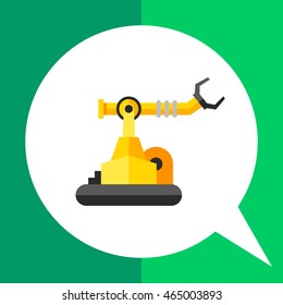 Robotic Arm Manipulator Icon
