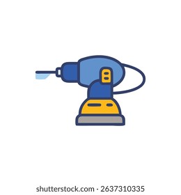 Robotic arm vector illustration for industrial automation concept