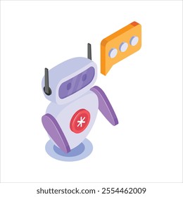 Robotic assistant with conversational AI for patient interaction