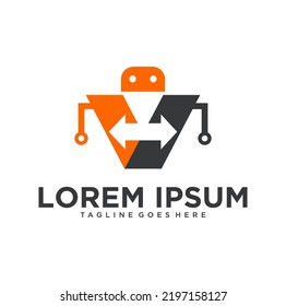 Robotic Automatic Door Logo Design