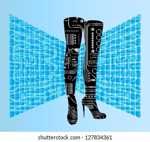Roboterstiefel