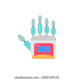 Robotic Hand icon in vector. Illustration