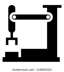 
robotic hand machine tool for industrial manufacturing processes 
