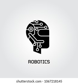 robotic head icon