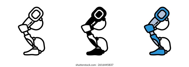 Robotic Leg is a motorized limb designed to restore mobility for individuals with lower-limb amputations.